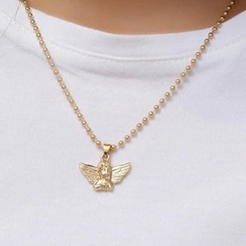 14K Yellow Gold 2mm Moon-Cut Ball Chain 16" inches